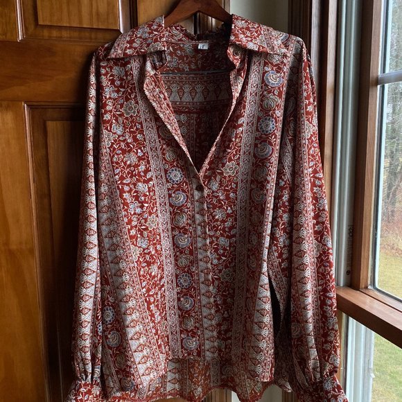 Tops - Button Down Blouse